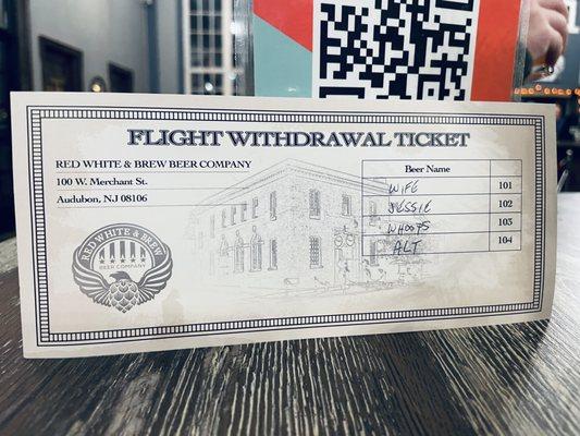 Flight ticket