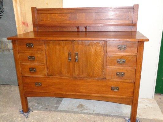 Arts and Crafts Sideboard restored