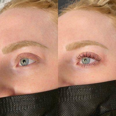 Lash lift & tint