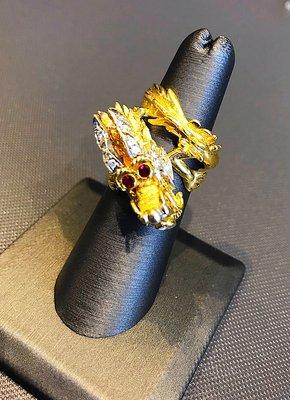 One of a kind Dragon ring 18k..this Ring was all hand set..it is absolutely stunning when you see it in person