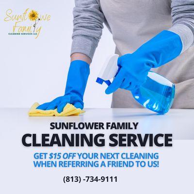 Sunflower Family Cleaning Services