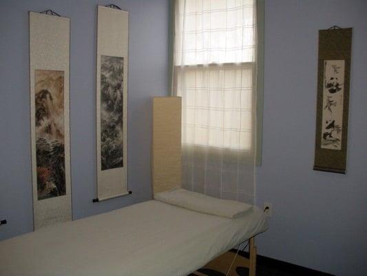 Becky's treatment room