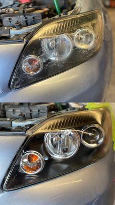 Head light restoration