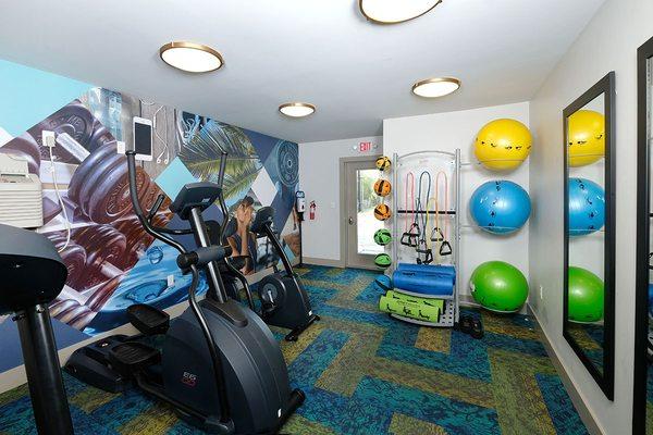 Newly Remodeled Gym at Watermarc Apartments