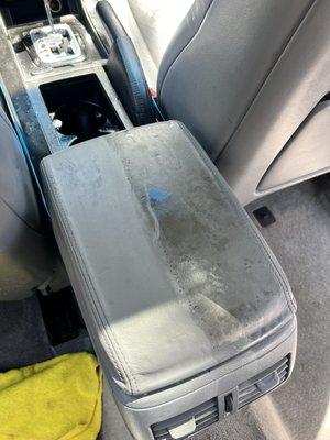 Let us help get your center console cleaned!