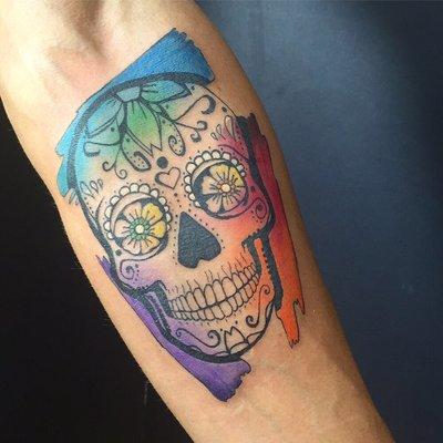 Sugar skull.