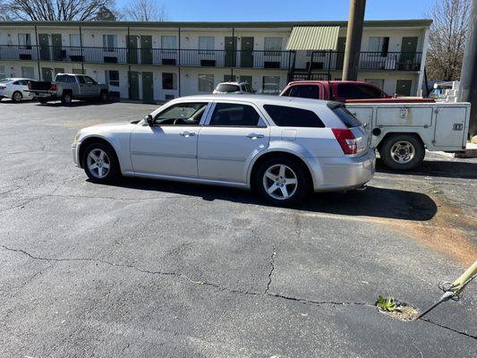 Company car and truck