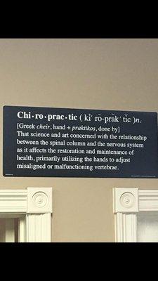 Chiropractic Meaning