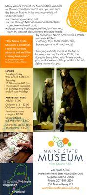 Museum leaflet - all you need to know for planning your visit (2 of 2)