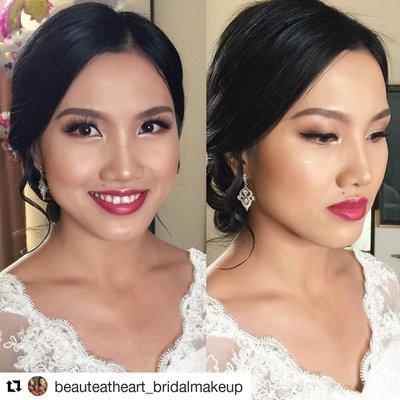 Asian Bridal hair and Makeup. Dallas hair and makeup artist