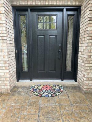 Entrance doors