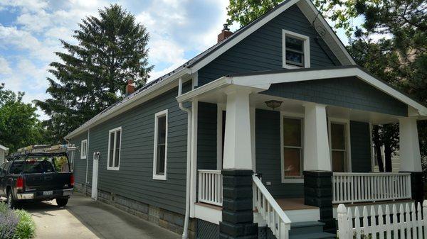 Recently finished house in Tremont