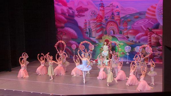 Nutcracker - Flower Scene & Poway Performing Arts Center.