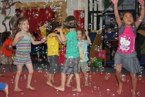 Bubble dance time!