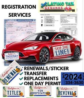 Our experts can also help with vehicle registration renewal, off-road motorcycles, trailers, boats, and other DMV renewals.