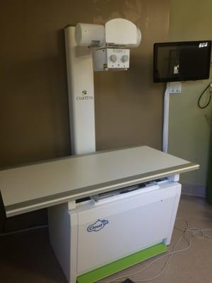 Our state of the art digital x-ray equipment