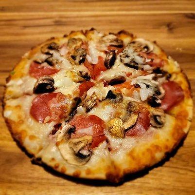 Pepperoni and Mushroom