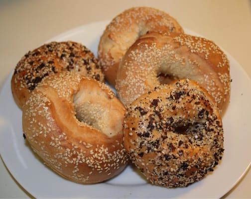 Fresh bagel everyday