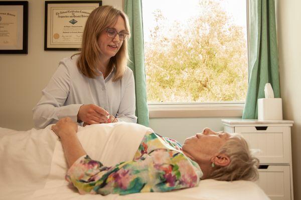 Abigail Thomas DACM, patient room image