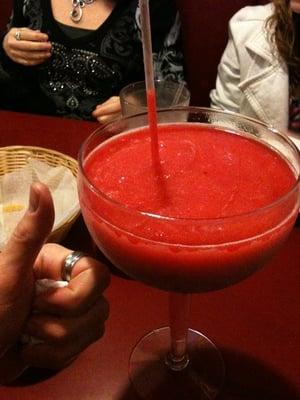 Strawberry margarita huge!!