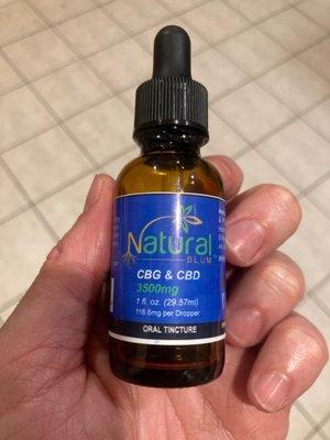 CBD/CBG tincture