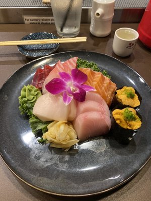 Sashimi dinner