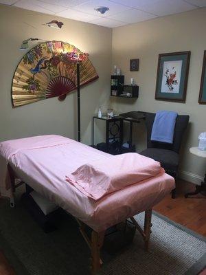 Treatment Room * Turning Point - Foundations of Wellness * Acupuncture * Acupressure * Chinese Herbal Medicine