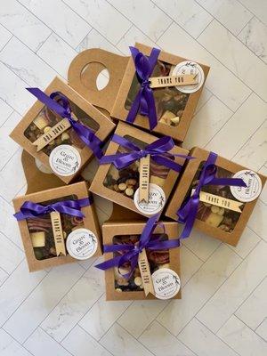 Wine Bottle Charcuterie Boxes