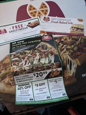 Free coupons for the wait