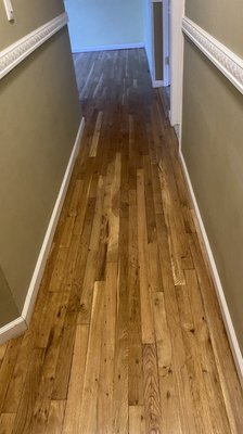 Hallway sand and refinish