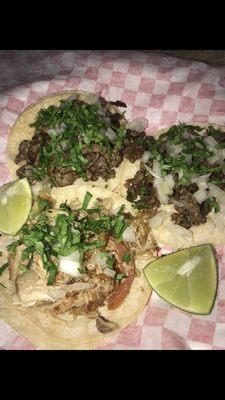 Tacos with any choice of meat $1.75 each