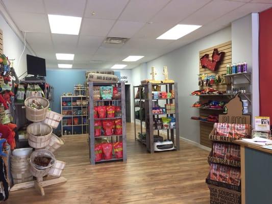 They have pet beds, food dishes, accessories, pet shampoos & a great line of natural and organic flea/tick & herbal remedies.