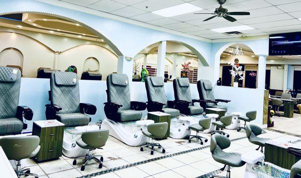 Pedicure room