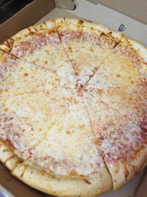 Large cheese pizza