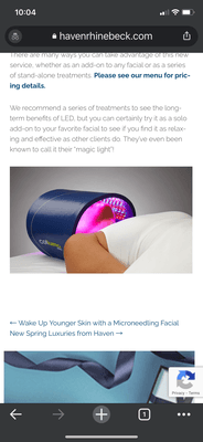 LED LIGHT THERAPY