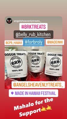 IG: @Angelsheavenlytreats_ Mahalo for the support!!