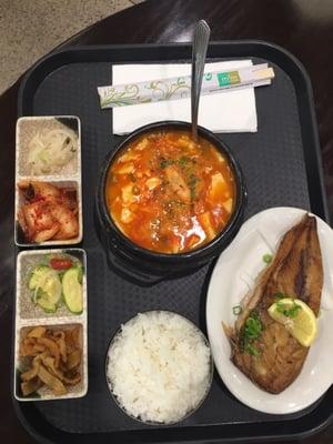 Delicious!. The combo in picture is only $10.99, which is hard to find in a typical Korean restaurant.