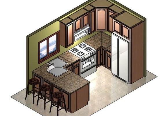 Another new kitchen design.