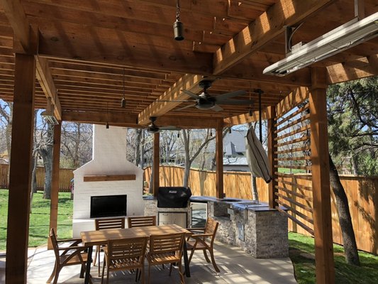 Amazing Custom Pergola! Contact Us For Your Backyard Escape.