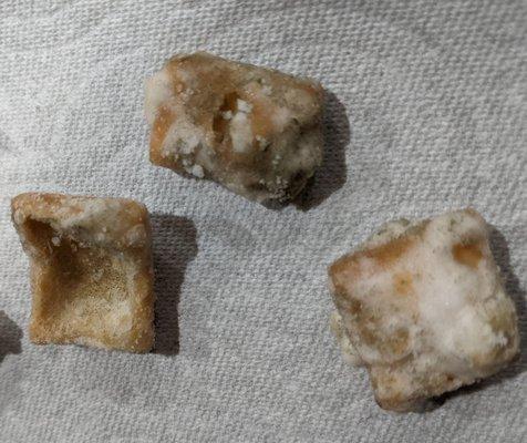 Mold found on the snack, gross! How old are these?