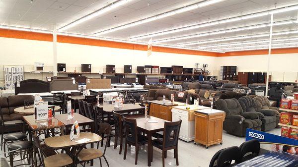 HUGE furniture department