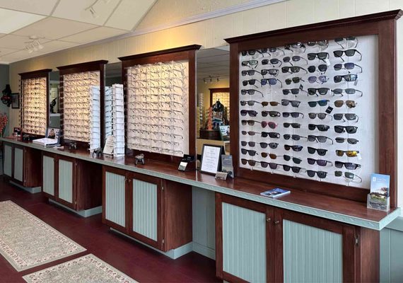 Over 1500 Glasses and Eyewear on Display