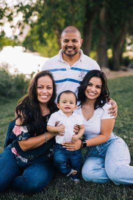 Family photos in Reno, NV at Rock Park