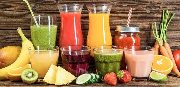 All types of natural juices