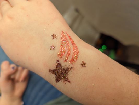 Shooting Star Tattoo