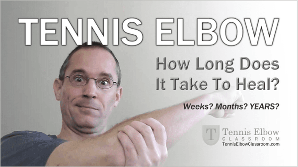 How long does it take to heal Tennis Elbow? See video at: http://bodyinbalance.com/1140/how-long-to-recover-from-tennis-elbow/