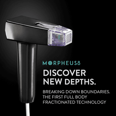 Skin resurfacing with Morpheus8