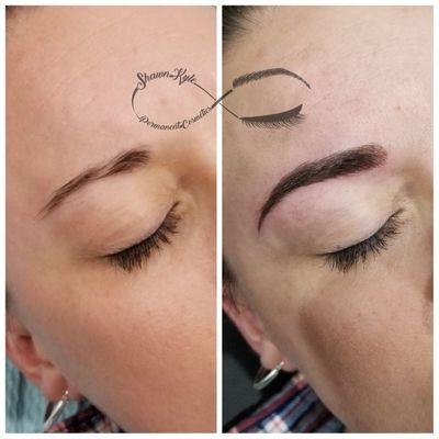 Microblading and Shading