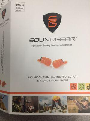 SoundGear is great hearing protection.  It is a favorite of hunters and musicians. Come try them out!