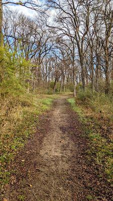 Walking up to crossroads